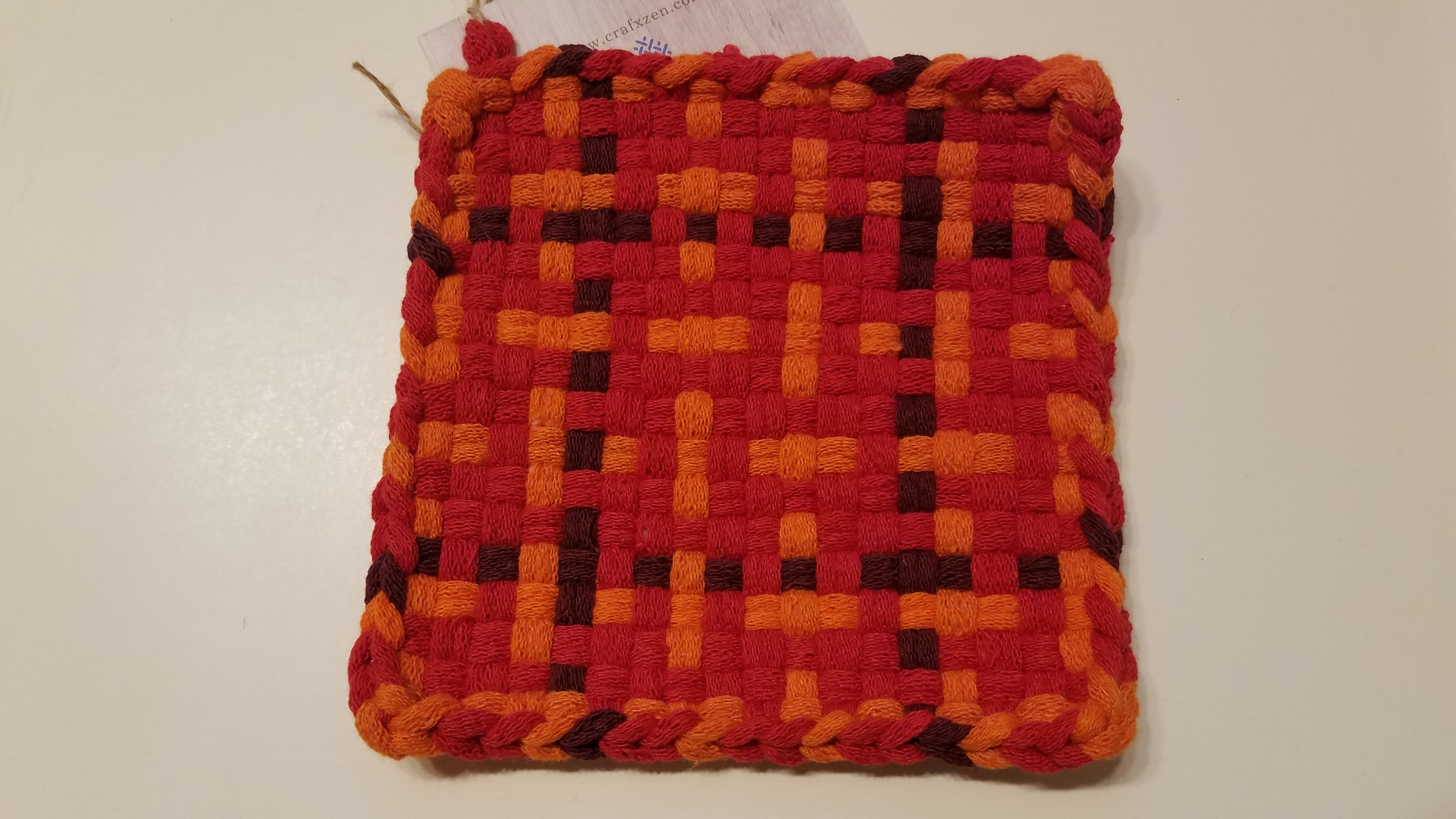 Handmade Woven Loop Potholder Gallery